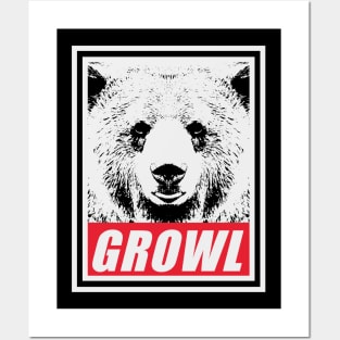 Growl! Posters and Art